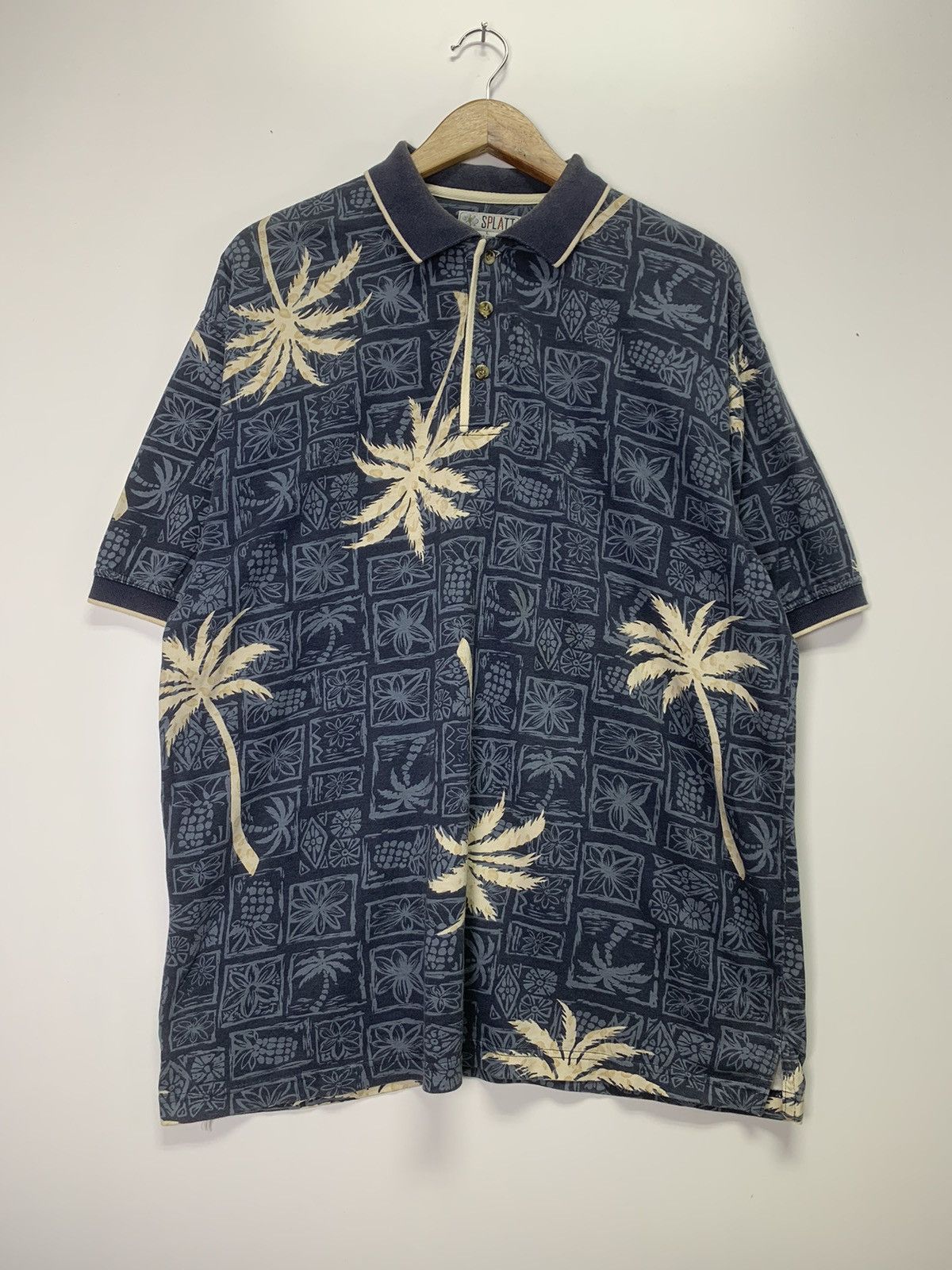 Vintage Splatt Hawaiian style Size US L / EU 52-54 / 3 - 1 Thumbnail