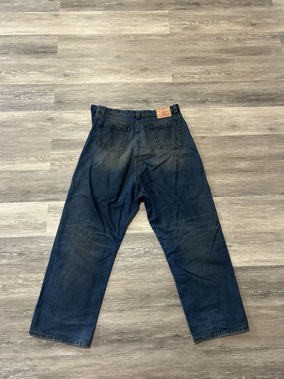 Y/Project Y/Project Blue Whisker Souffle Denim Jeans Size US 35 - 4 Thumbnail