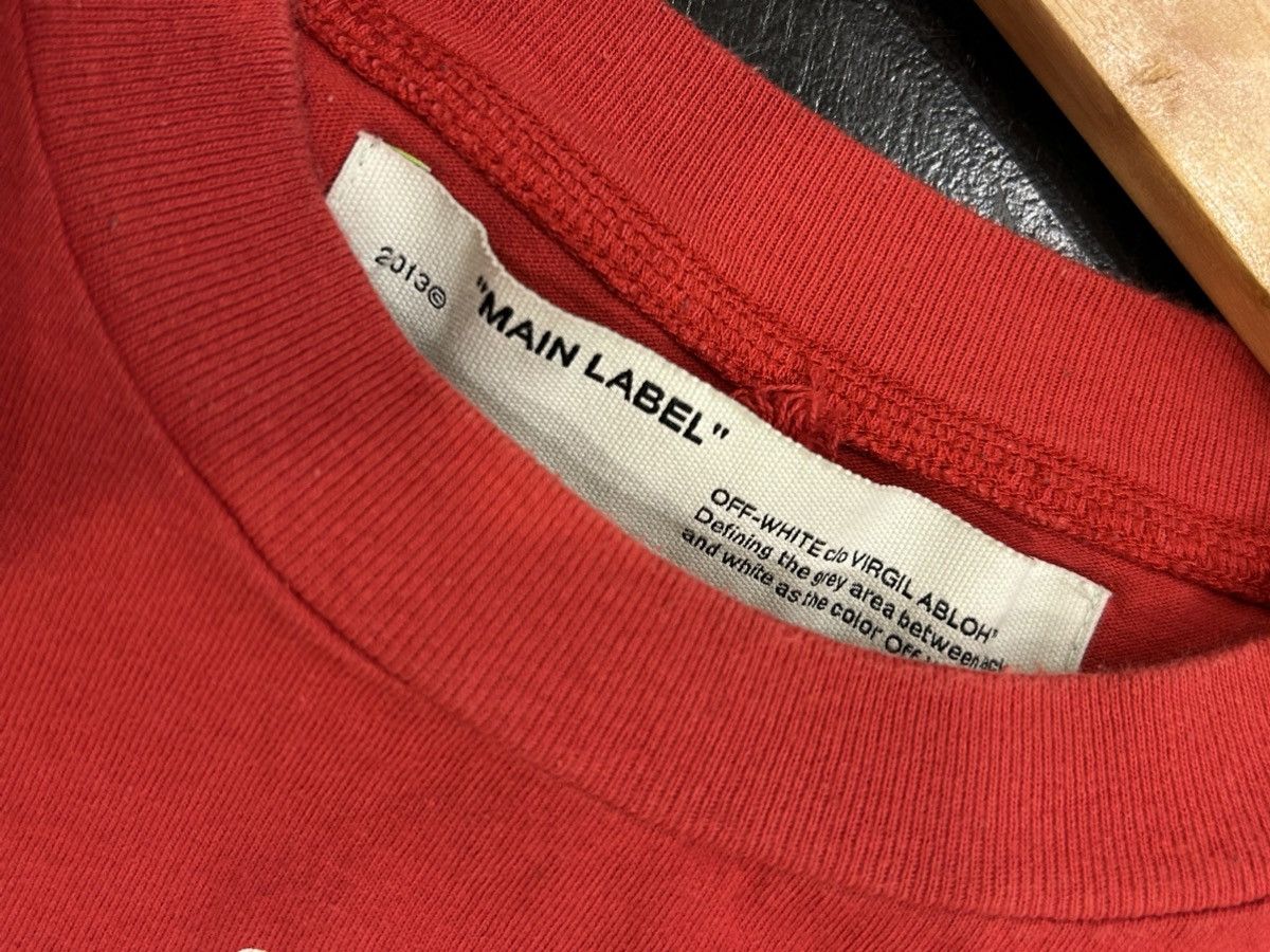 Off-White Off-White Airport Arrows Tee Size US M / EU 48-50 / 2 - 3 Thumbnail