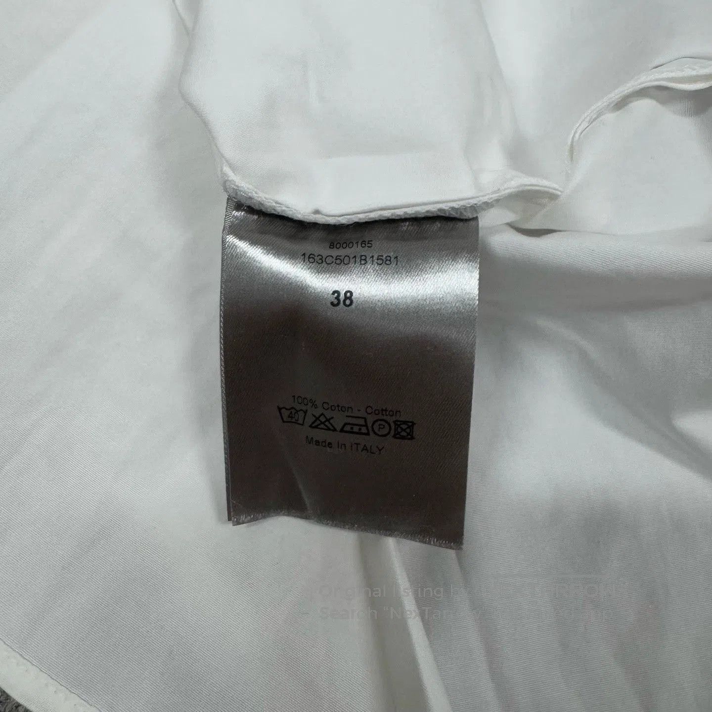 Dior DIOR Bee Embroidery White Long. Size S / US 4 / IT 40 - 2 Thumbnail
