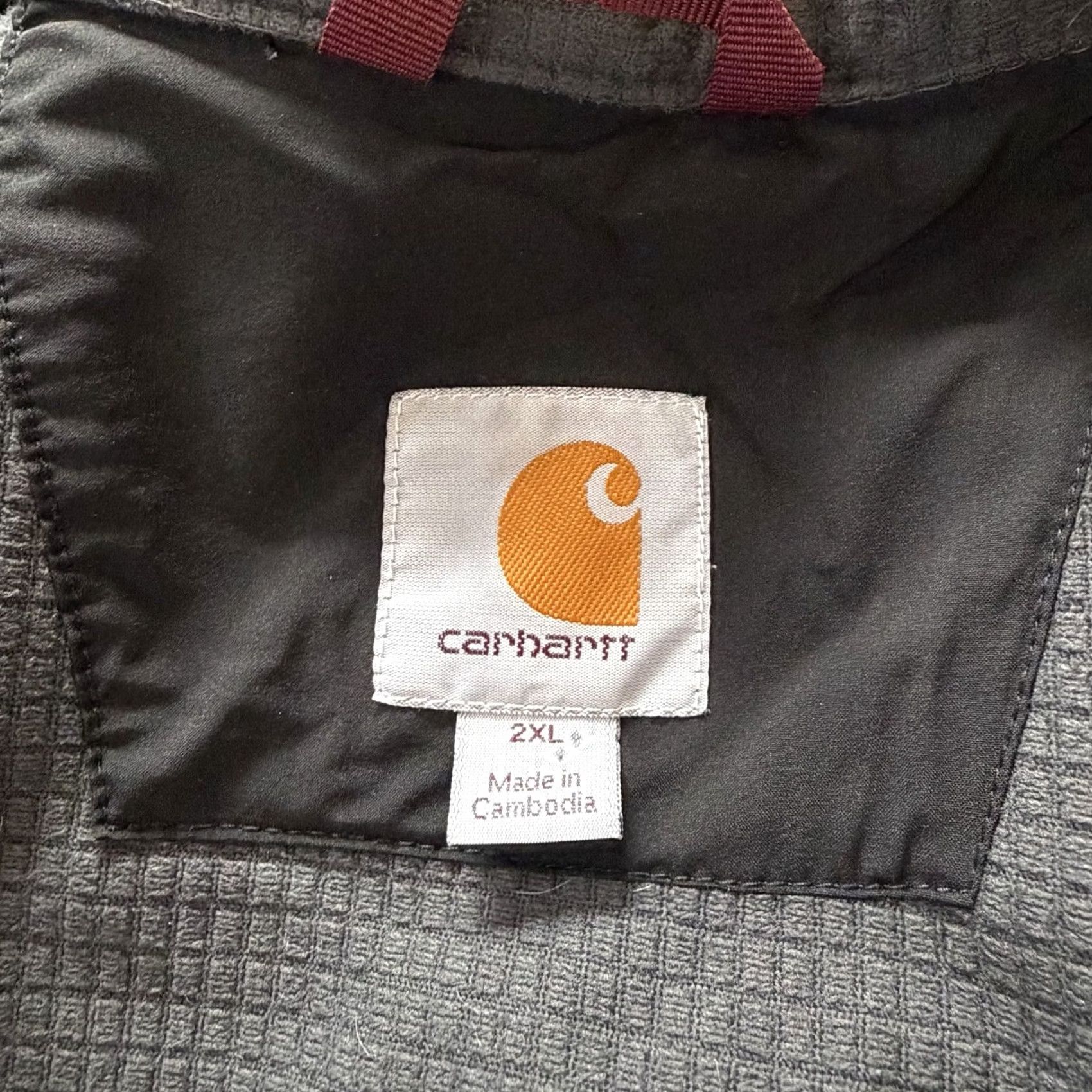 Carhartt Carhartt Men’s Rough Cut Soft Shell Full Zip Jacket 2XL Black 102703 001 Jacket Mens Size US XXL / EU 58 / 5 - 7 Thumbnail