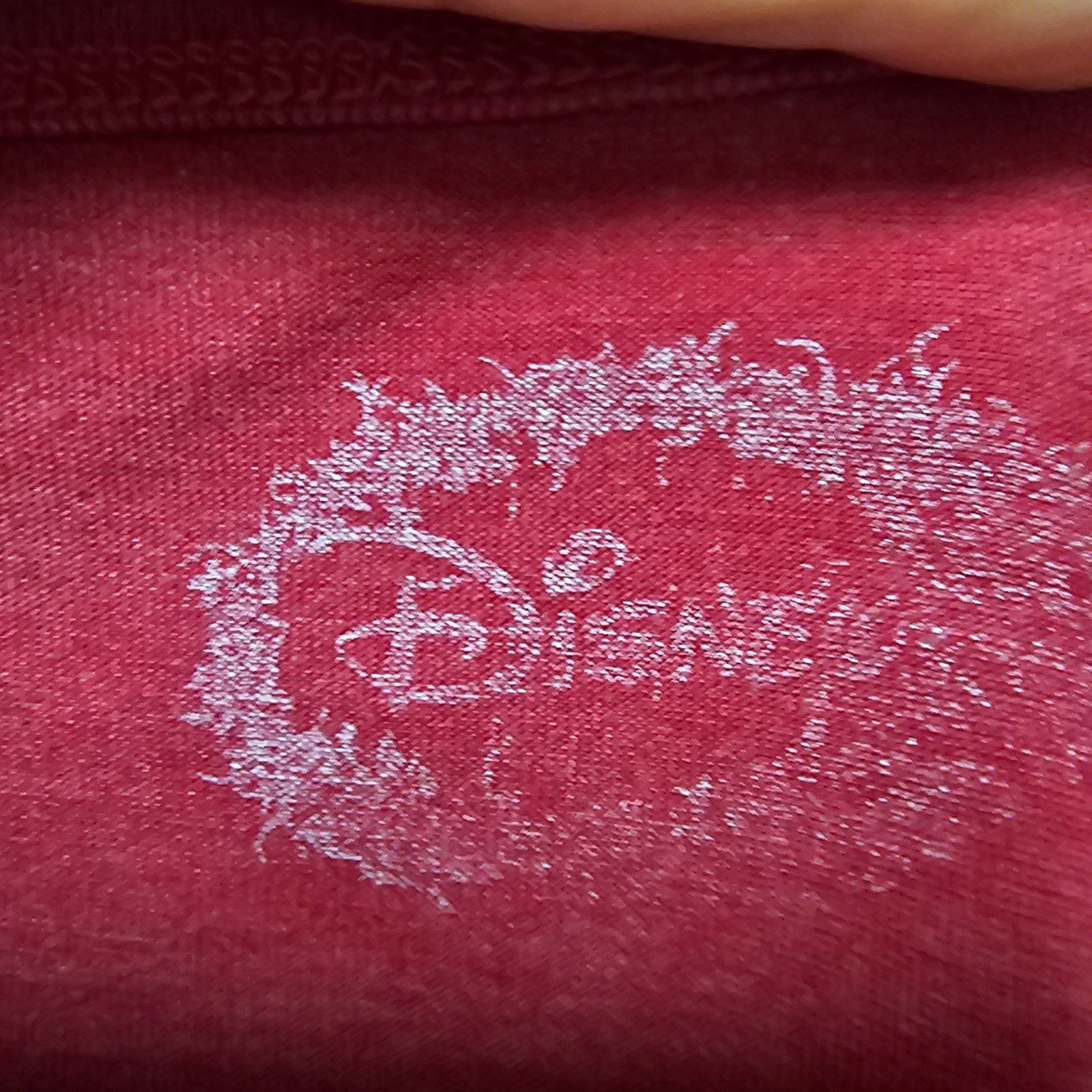 Disney Vintage Disney Mickey Mouse Big Bow Heather Red TShirt Small Size S / US 4 / IT 40 - 2 Thumbnail