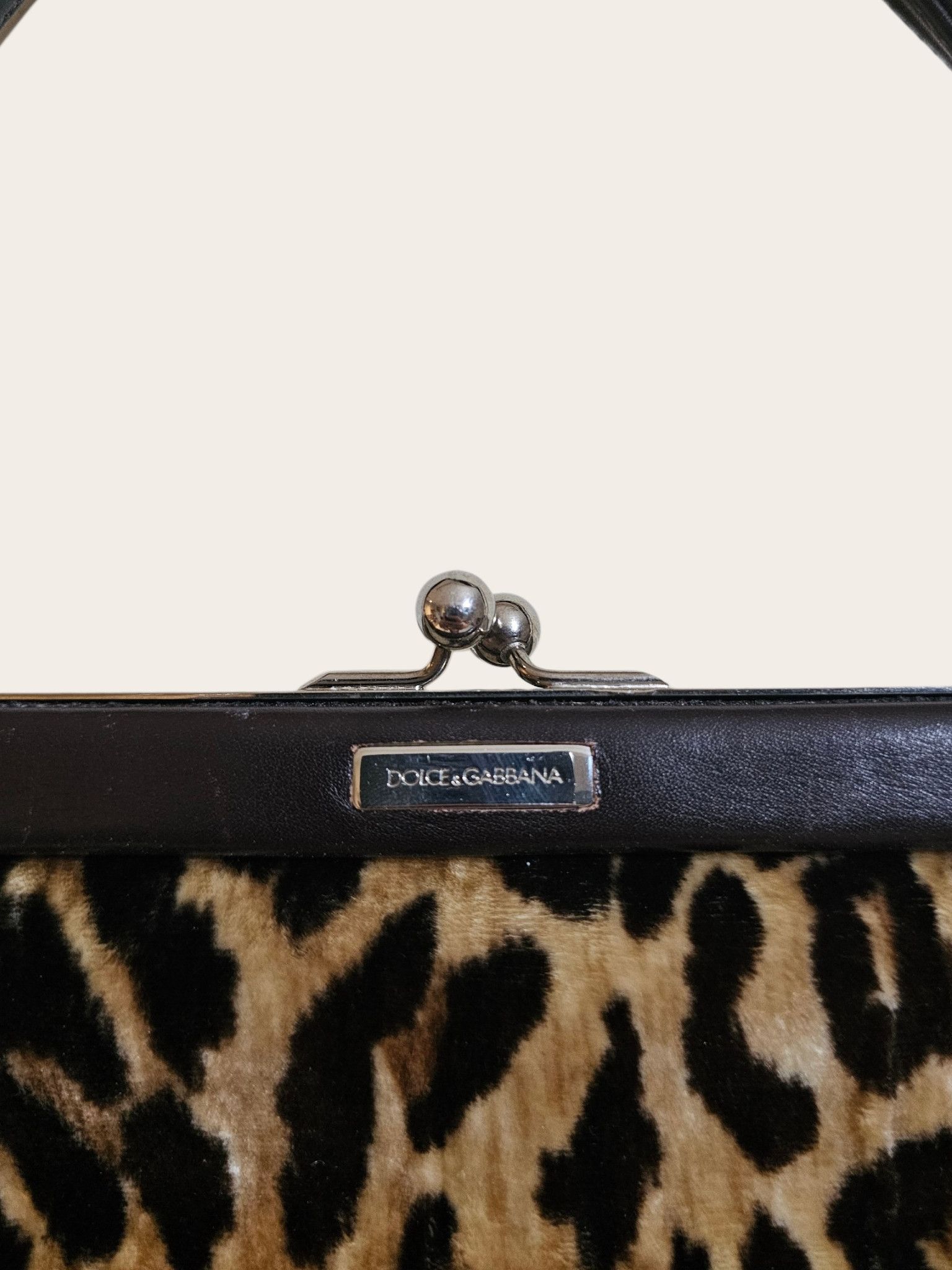 Dolce & Gabbana Dolce & Gabbana Leopard Print Vintage Handbag Size ONE SIZE - 4 Thumbnail