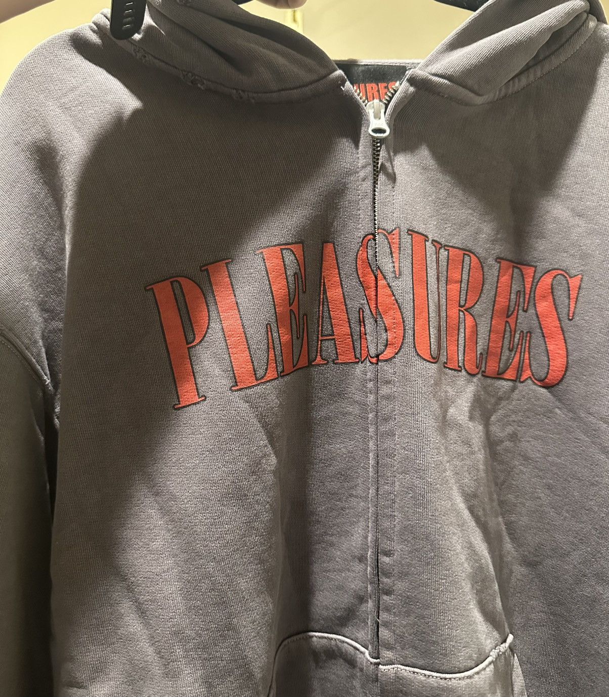Pleasures Pleasures Onyx Zip Up Hoodie Size US L / EU 52-54 / 3 - 3 Thumbnail