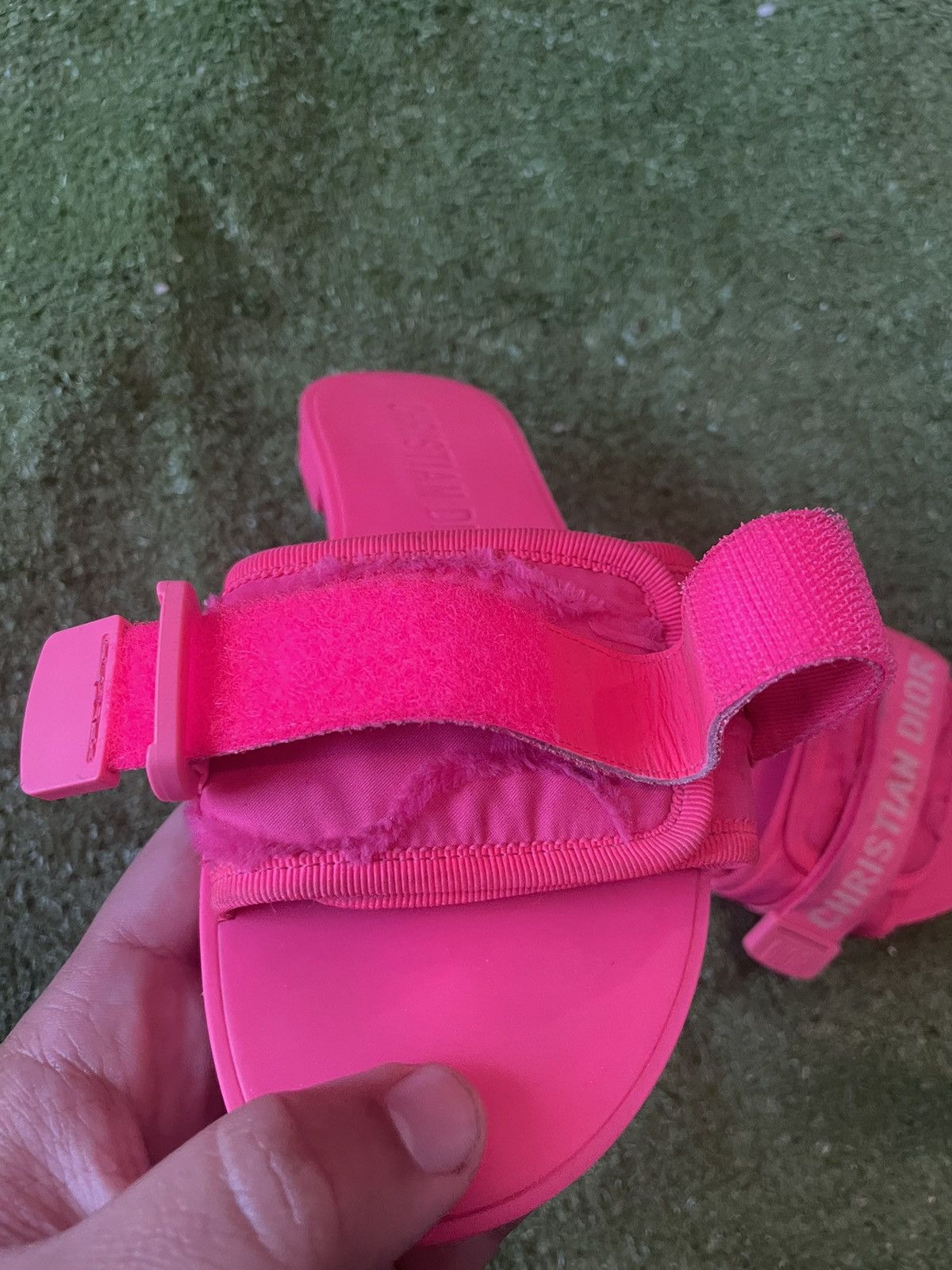 Dior Christian Dior woman’s rubber sandals Size US 7 / IT 37 - 4 Thumbnail