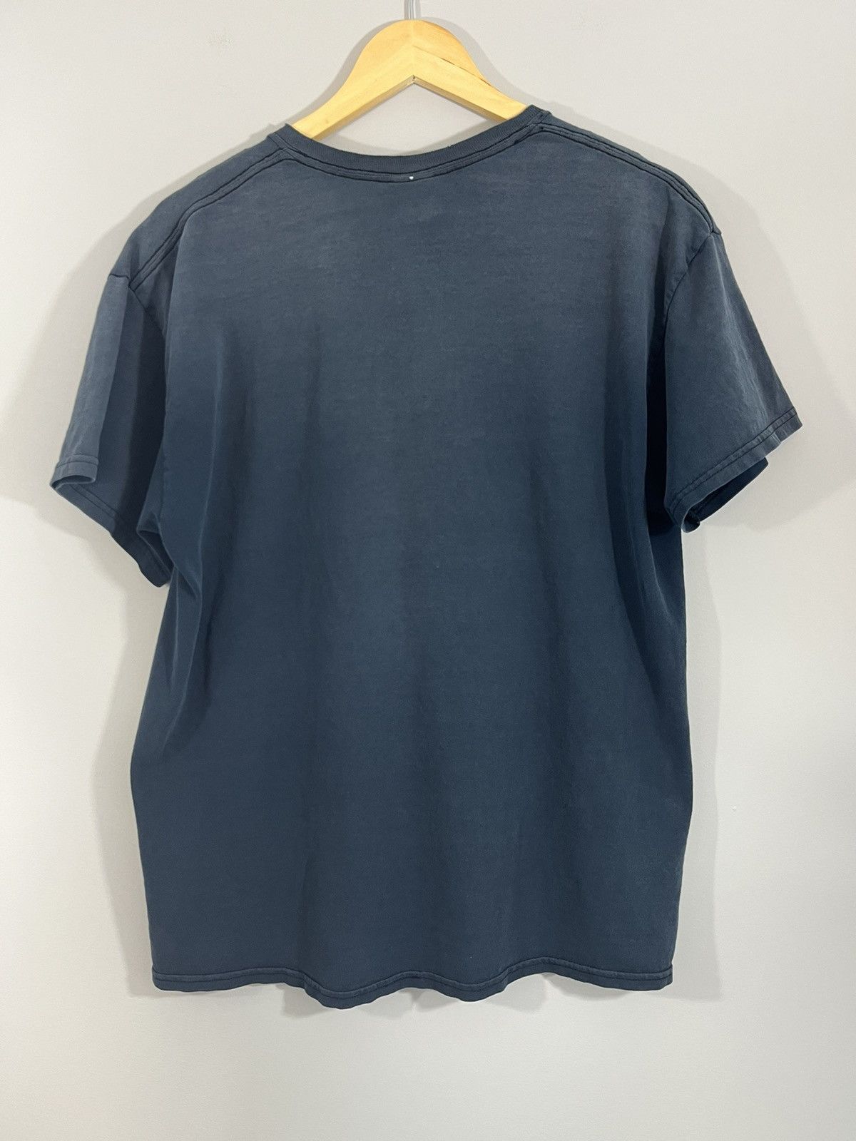 Other Thrashed Sun Faded Distressed Navy Tee Size US L / EU 52-54 / 3 - 9 Thumbnail