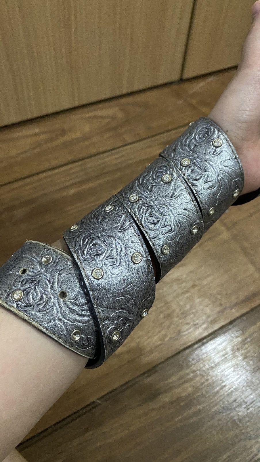 Vintage Y2K belt vintage leather Size ONE SIZE - 2 Thumbnail