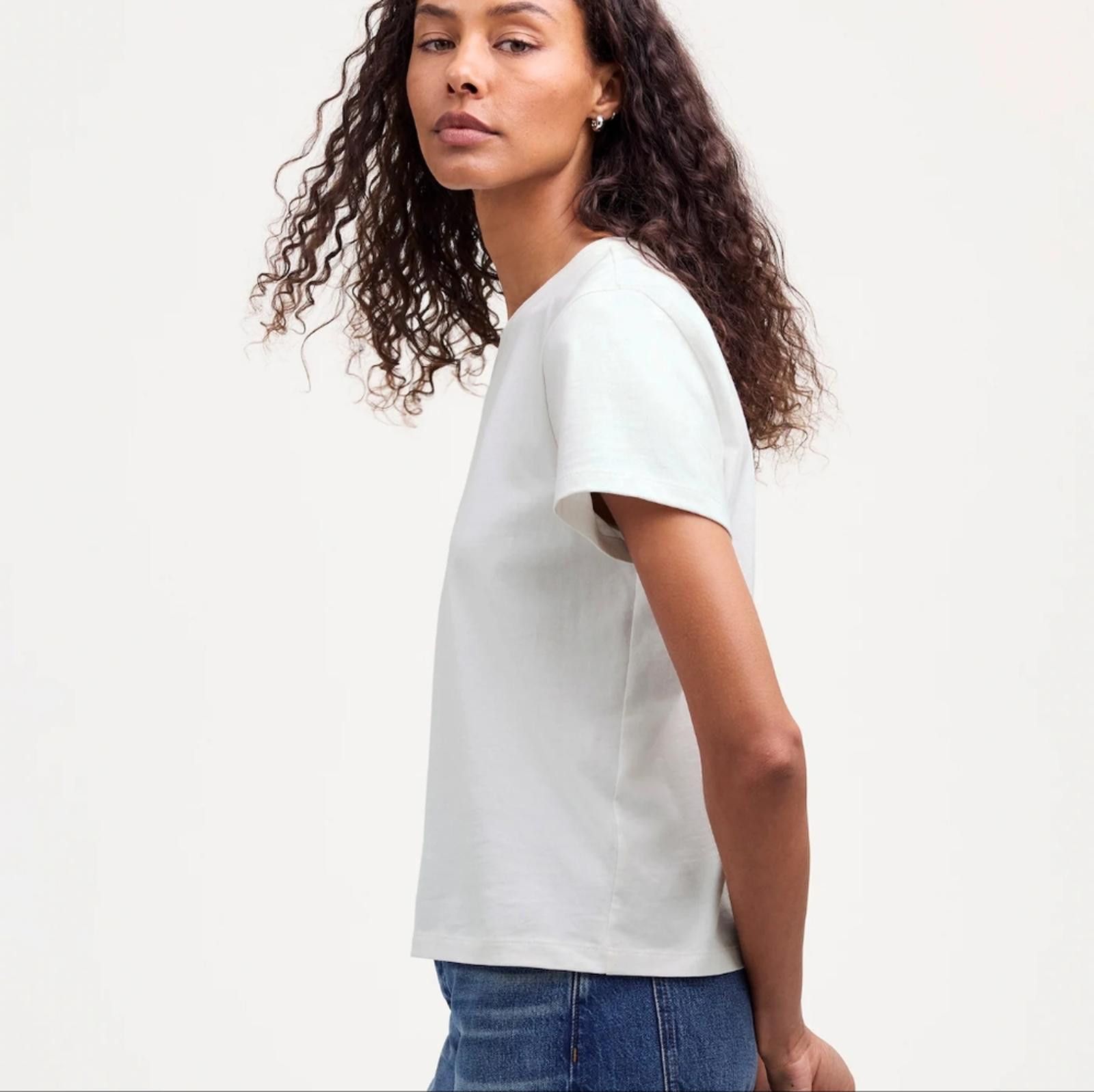 Madewell Madewell Cotton Perfect Crewneck Size XXS / US 00 / IT 34 - 2 Thumbnail