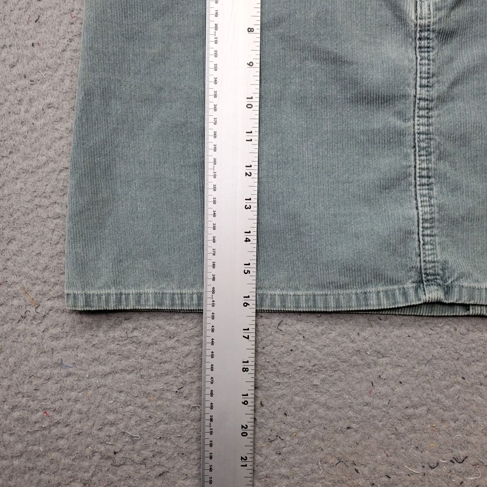 Vintage ROXY Womens XL Sage Green Corduroy A-Line Mini Skirt 5-Pocket Outdoor Size 40" / US 18 - 3 Thumbnail