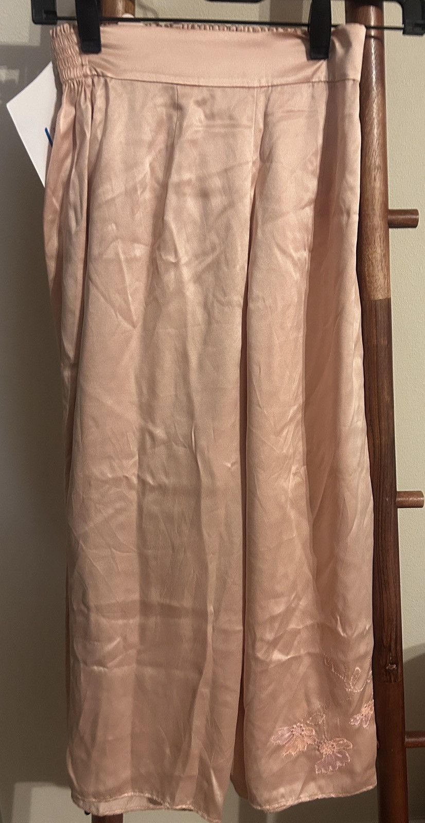 Agent Provocateur AGENT PROVOCATEUR Edenn crop silk Pajama Pant MSRP$675 UK6 Size 24" / US 00 / IT 34 - 5 Thumbnail