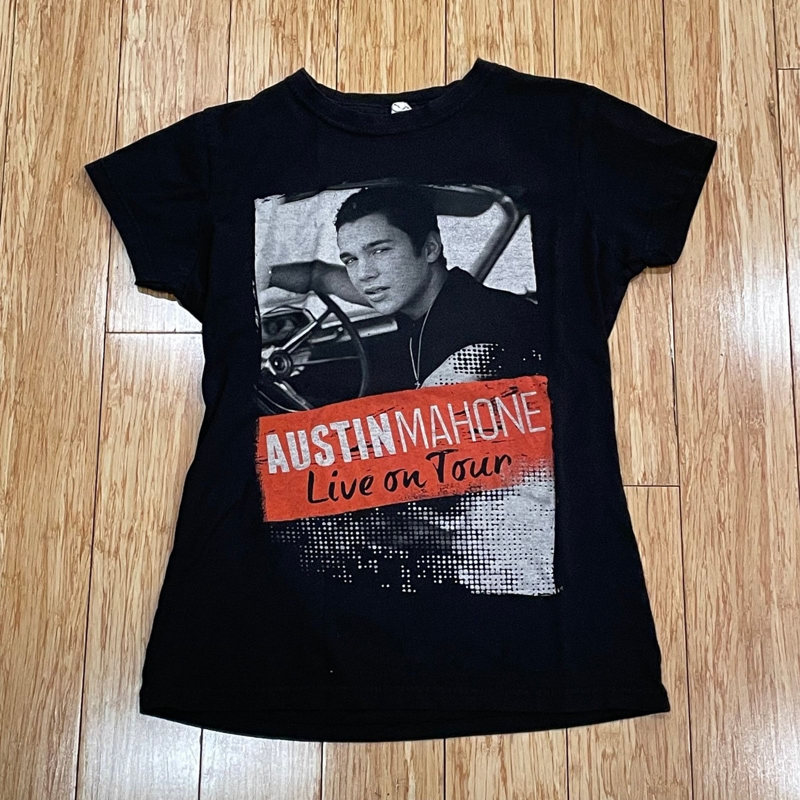 Tultex Austin Mahone Live On Tour 2014 T-Shirt influencer pop rock Size S / US 4 / IT 40 - 1 Thumbnail
