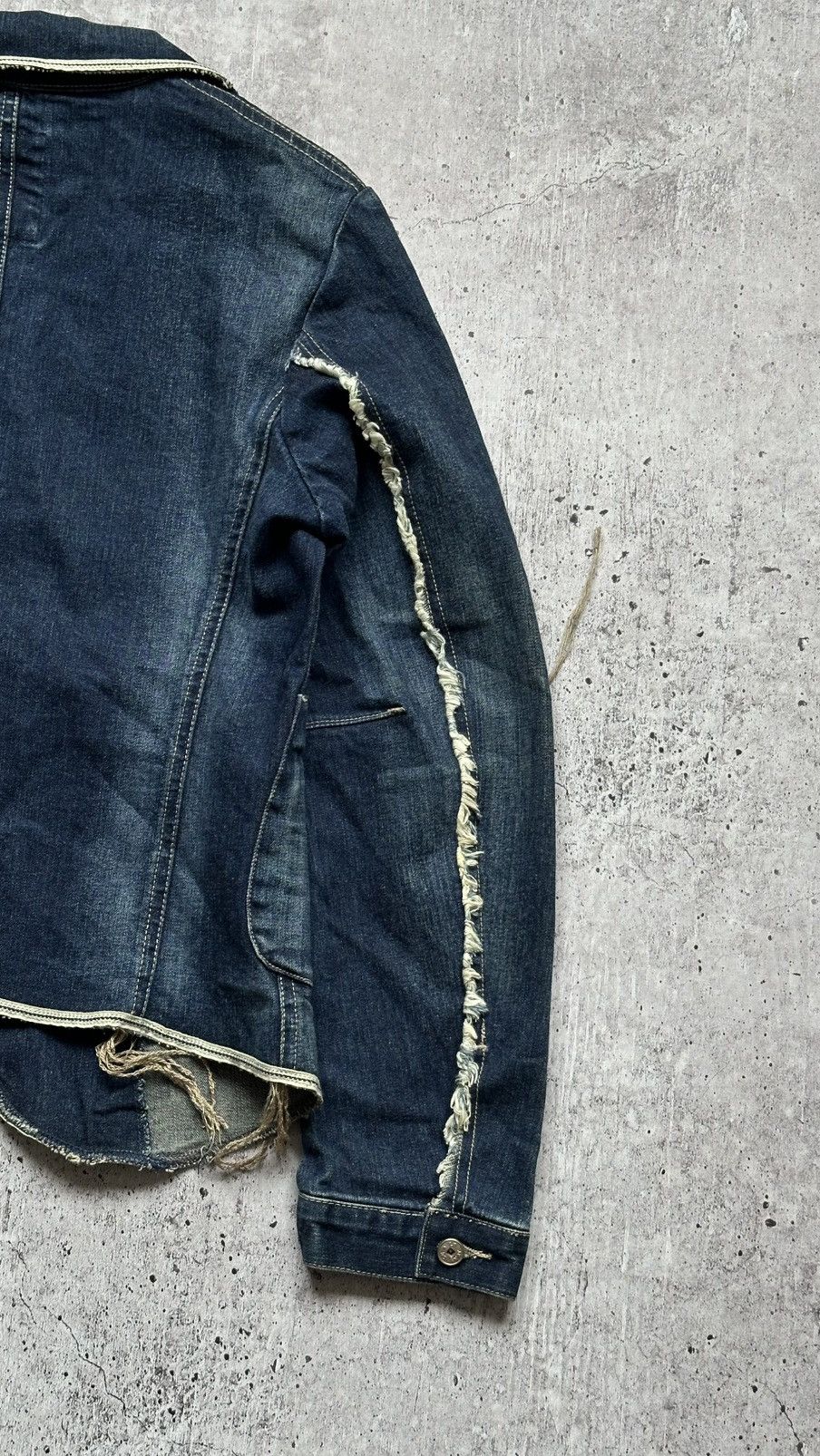 Marithe + Francois Girbaud Women's Marithe Francois Girbaud Vintage Denim Blazer Size S / US 4 / IT 40 - 16 Thumbnail