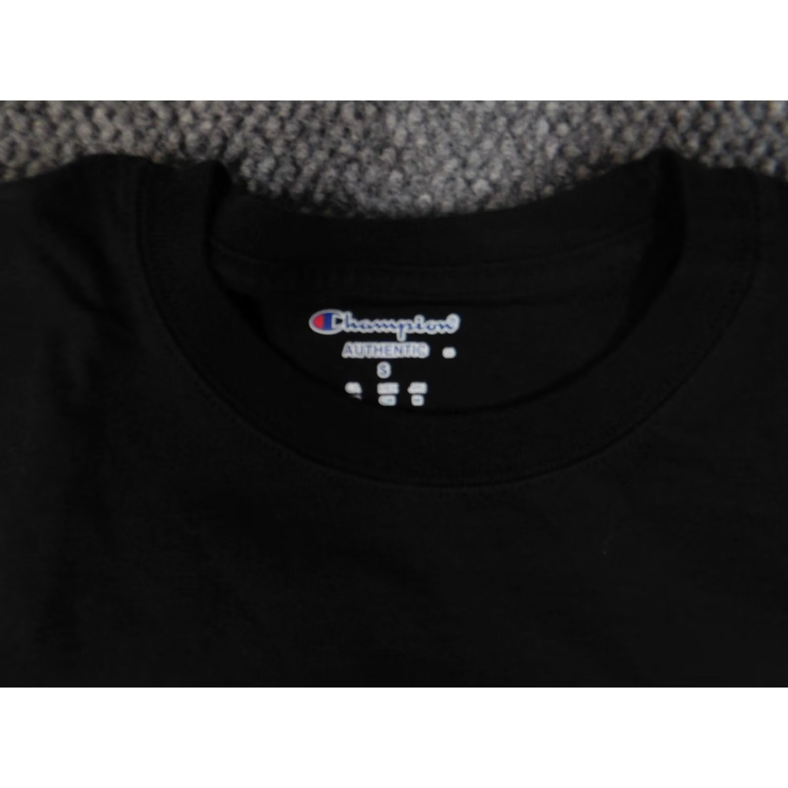 Champion Champion Shirt Mens Small Black Georgia Rugby Sports Short Sleeve Crew Neck Cotton Breathable Logo Athletic Vintage No N/A ️ Size US S / EU 44-46 / 1 - 6 Thumbnail