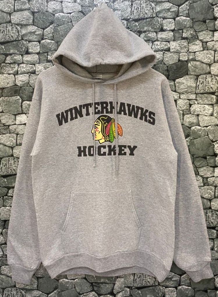 Hockey Skateboards Vintage Winterhawks Hockey Apache Hoodies Size US L / EU 52-54 / 3 - 1 Thumbnail