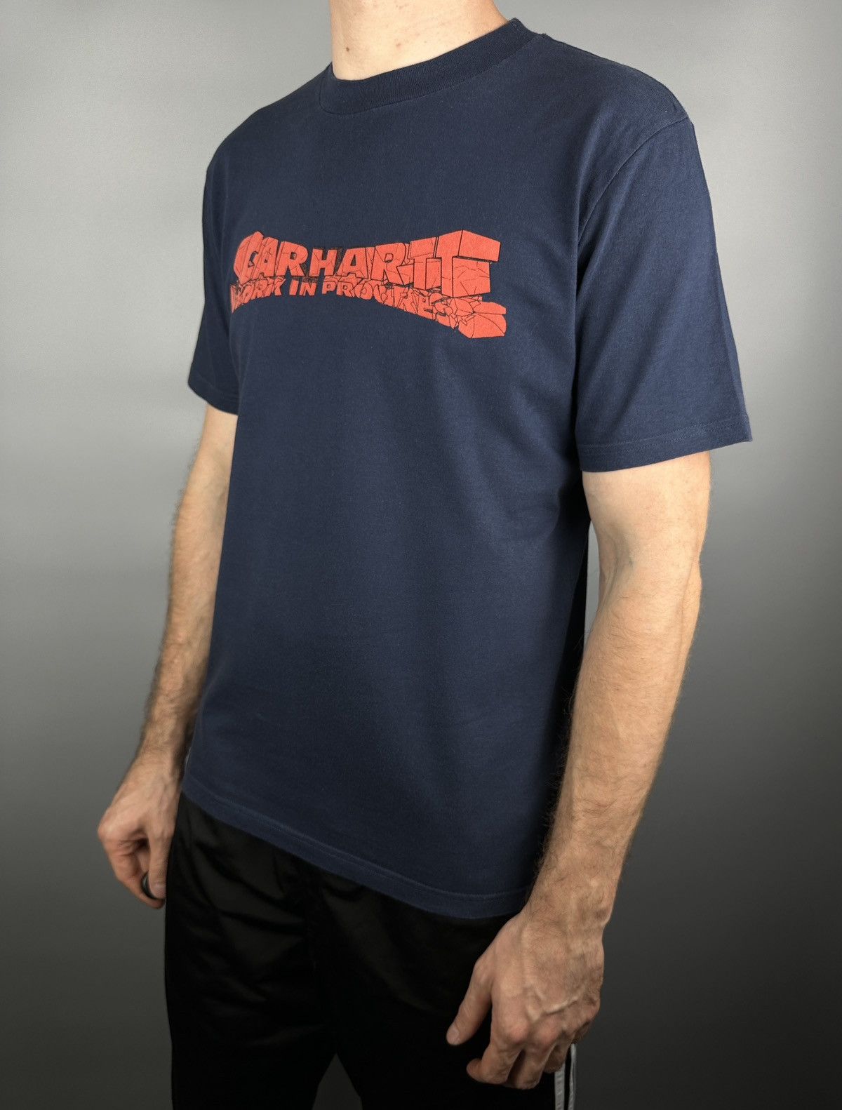 Carhartt Carhartt Logo T Shirt Tee Workwear Michigan Active Detroit Size US M / EU 48-50 / 2 - 9 Thumbnail