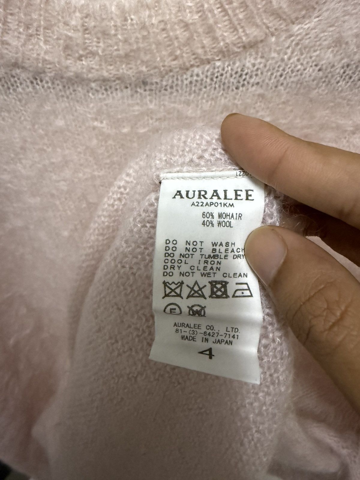 Auralee Auralee mohair knit brushed super kid Size M / US 6-8 / IT 42-44 - 7 Thumbnail