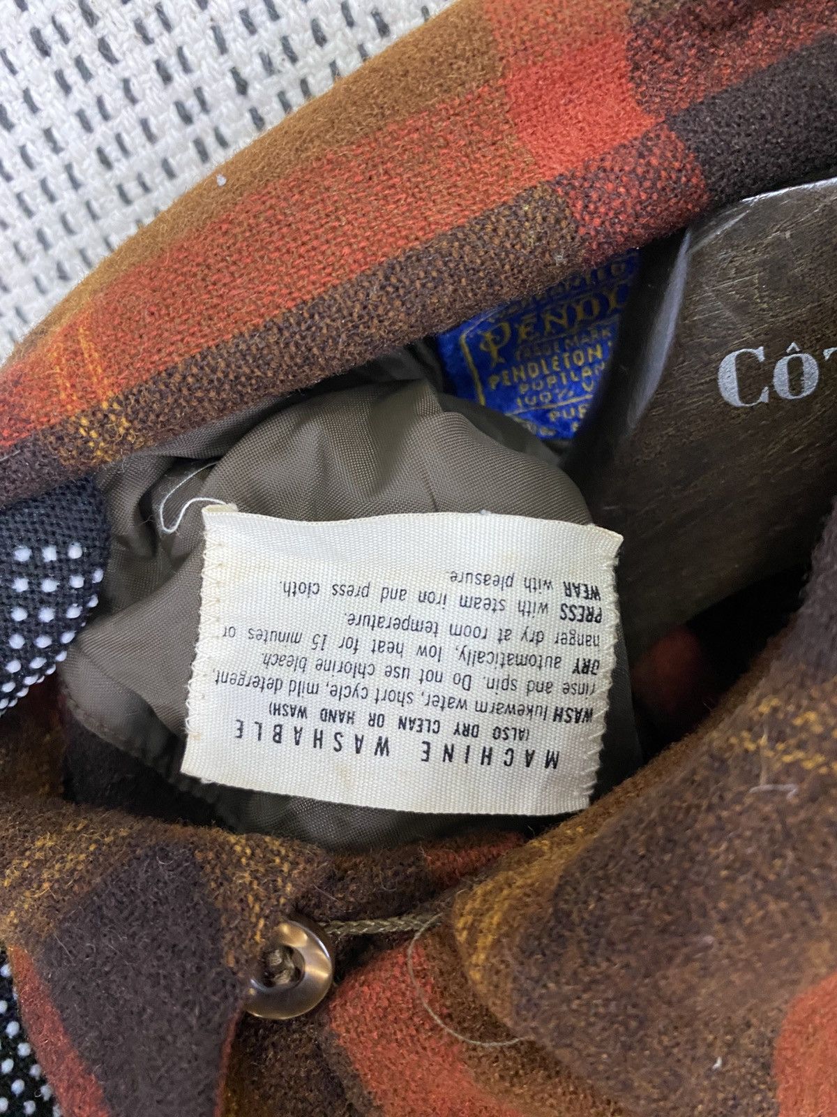 Pendleton × Vintage Vintage Pendleton Check Shirt Button M USA Made 70s Mens Size US M / EU 48-50 / 2 - 6 Thumbnail