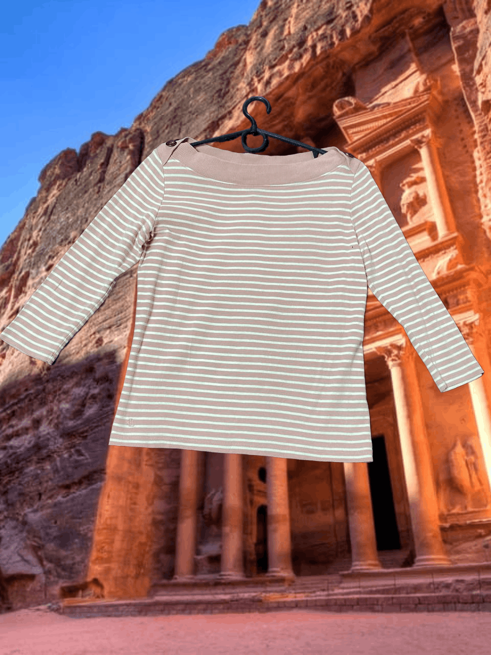 Lauren Ralph Lauren Y2K Long Sleeve striped Lauren Ralph Lauren Vintage Size S / US 4 / IT 40 - 1 Thumbnail