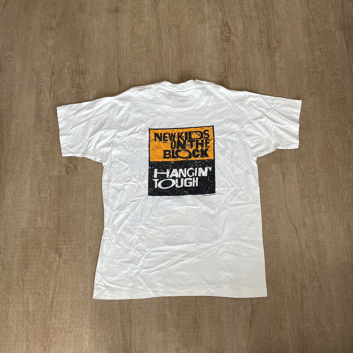 Vintage Vintage New Kids On The Block Tee Size US XL / EU 56 / 4 - 2 Thumbnail