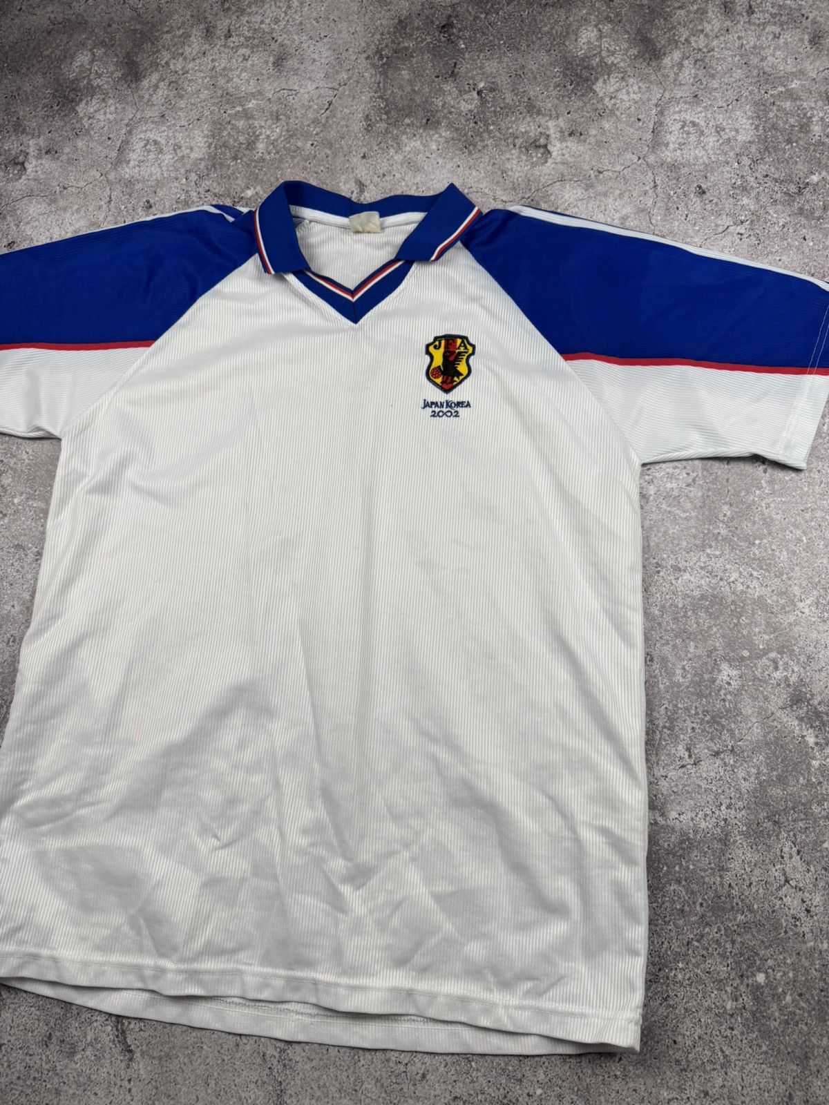 Asics 1998 Retro Vintage Asics Soccer Jersey National Team Size US L / EU 52-54 / 3 - 2 Thumbnail