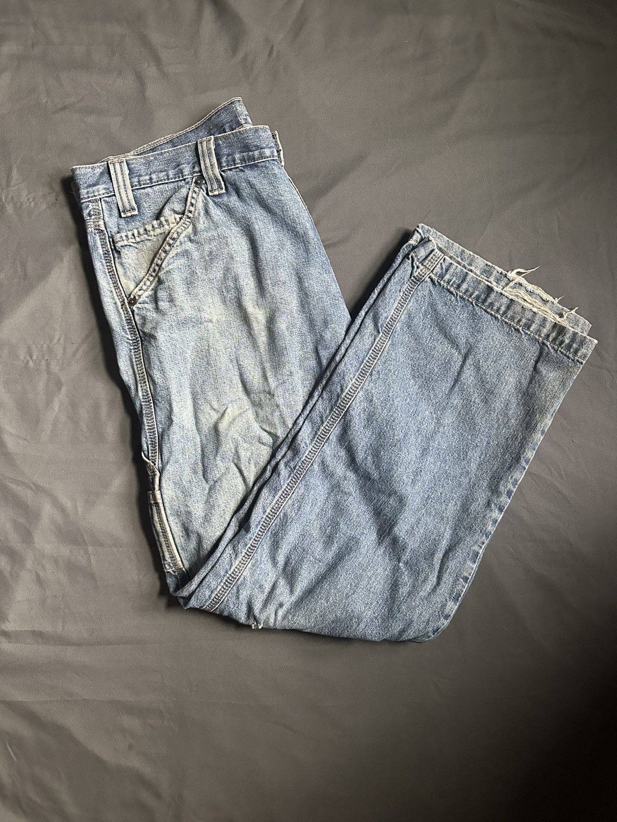 Levi's Vintage Clothing Levi's x Vintage x Carpenter x Jean x Distress x Baggy Size US 36 / EU 52 - 1 Thumbnail