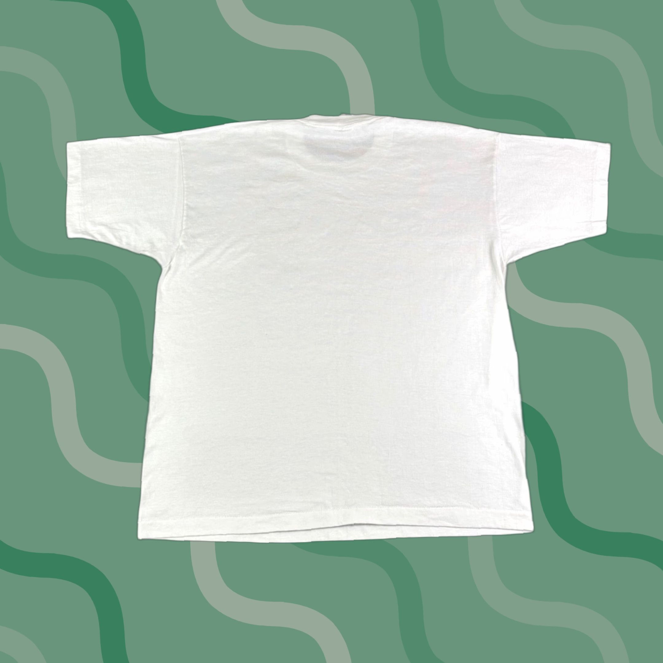 Fruit Of The Loom VINTAGE Mens XL White T Shirt Mercedes Benz Convention 1996 Graphic Tee Size US XL / EU 56 / 4 - 1 Thumbnail