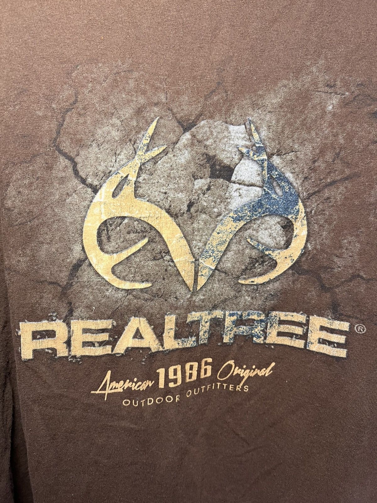 Realtree Vintage RealTree baggy logo t-shirt Size US XL / EU 56 / 4 - 4 Thumbnail