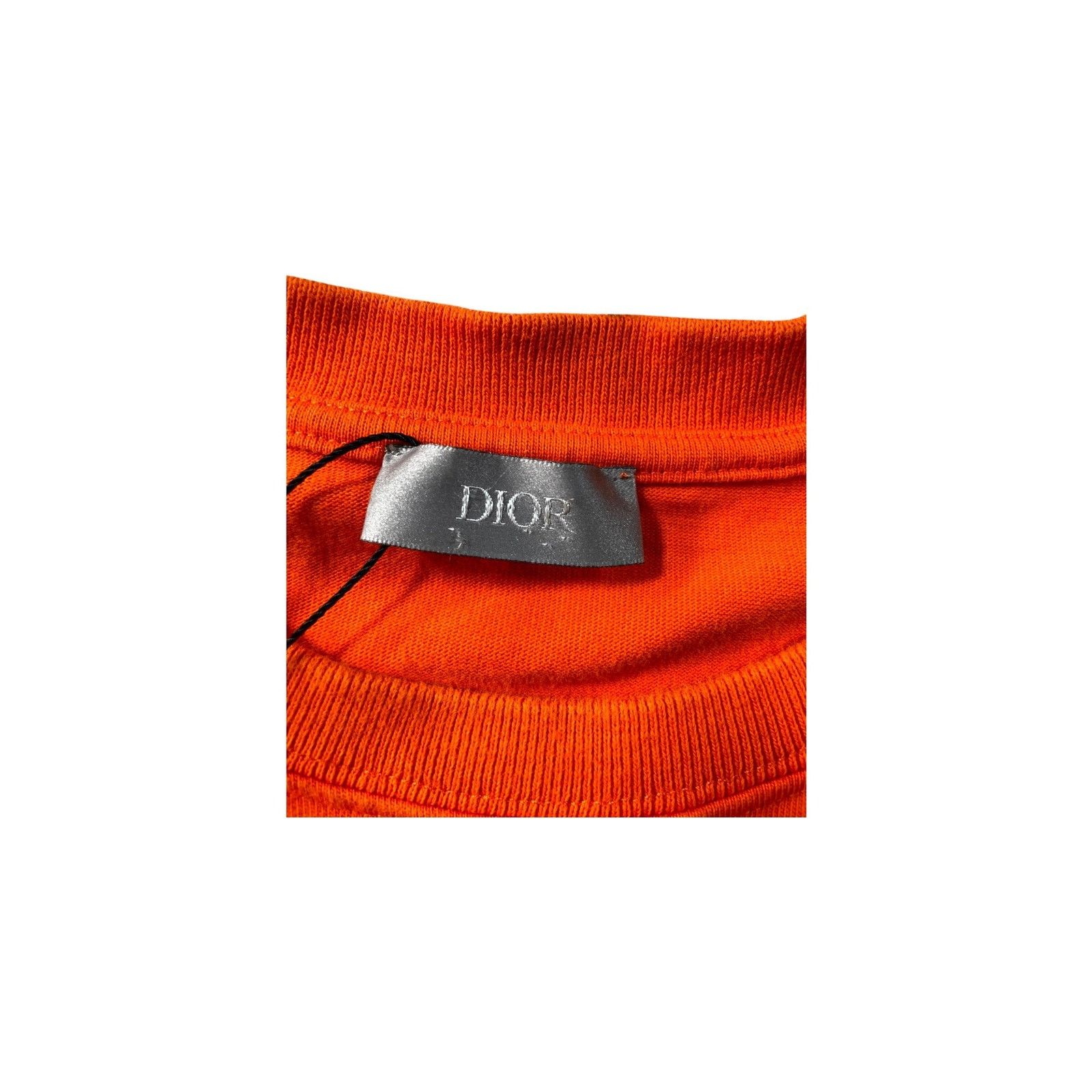 Dior Dior "CD Logo" Orange Tee Size US XXL / EU 58 / 5 - 3 Thumbnail