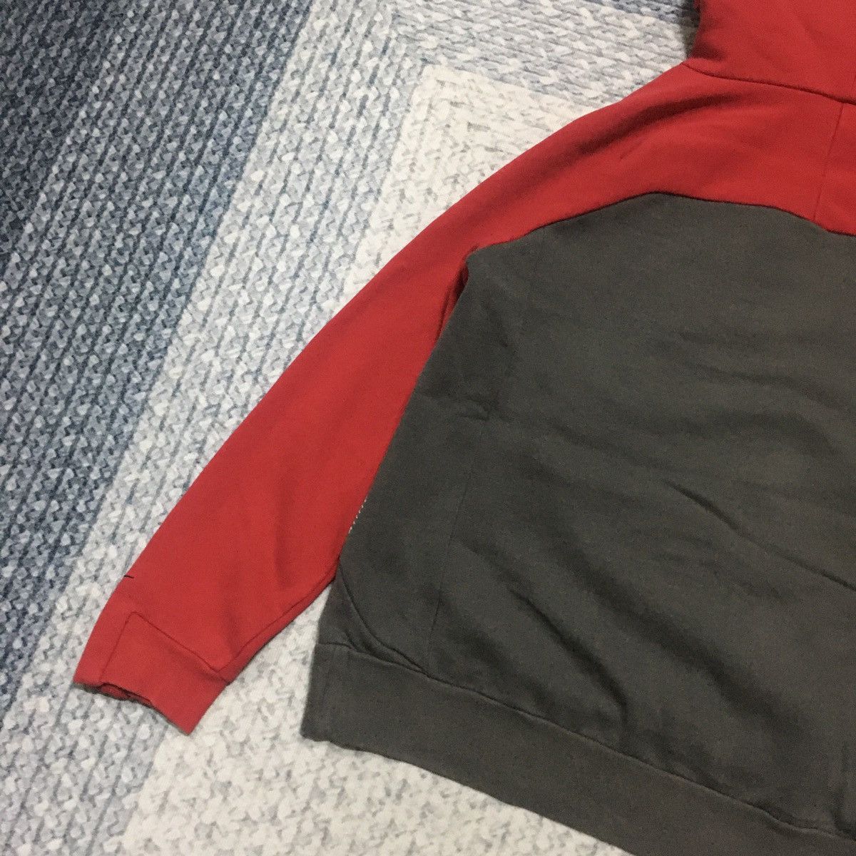 Nike × Nike ACG × Vintage 💥Rare💥 Distressed Vintage Nike Air Halfzipper Hoodies Size US S / EU 44-46 / 1 - 9 Thumbnail