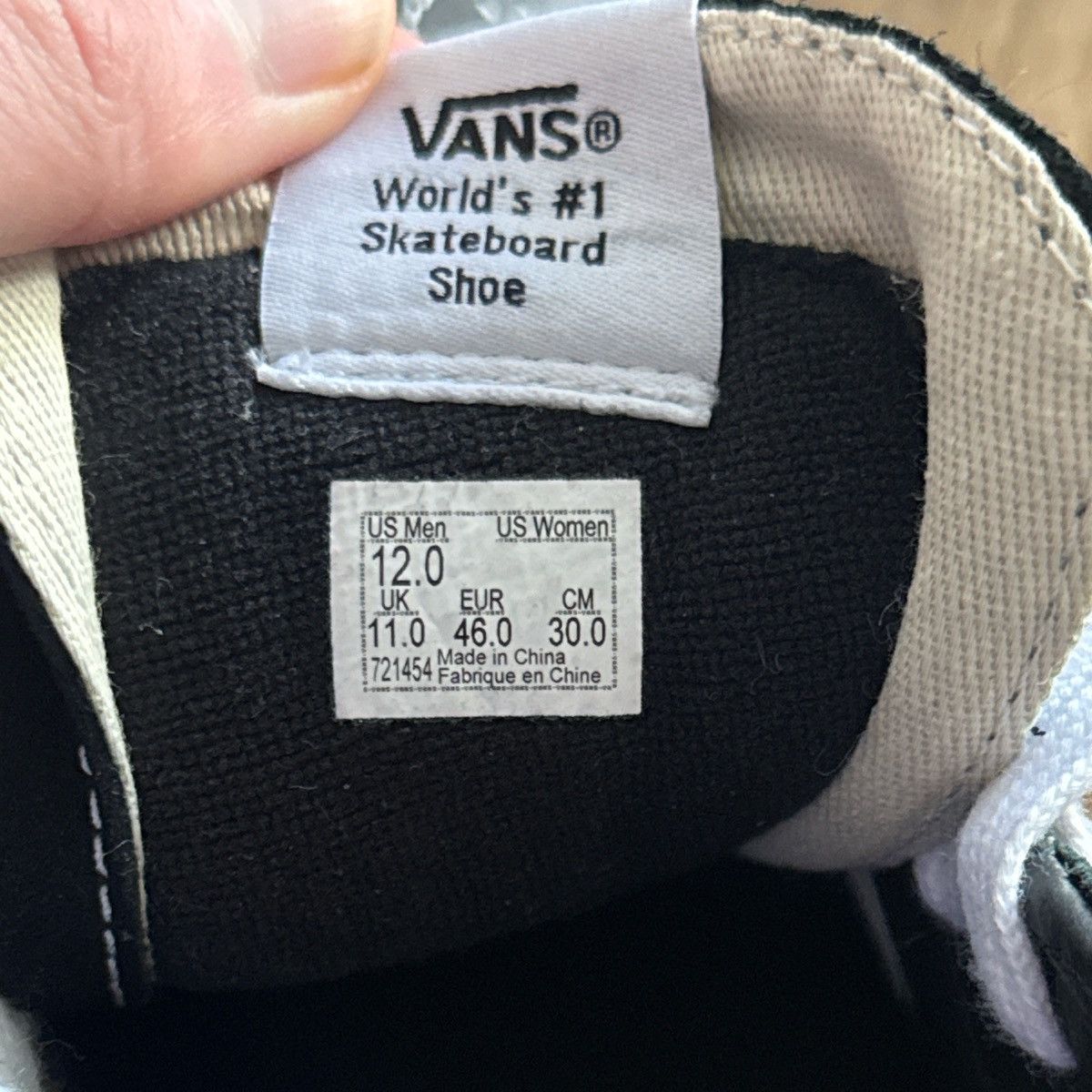 Mastermind Japan × Vans Vans x Mastermind Sk8 Hi Bolt Size US 12 / EU 45 - 4 Thumbnail