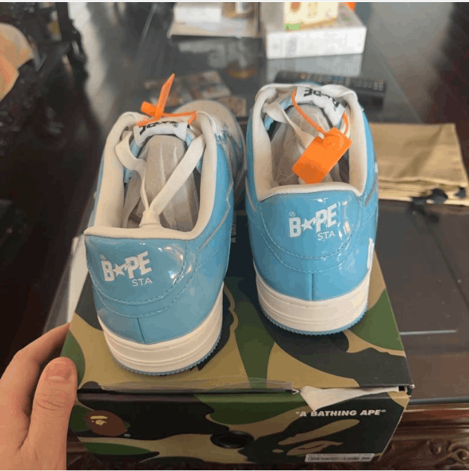 Bape Casual low cut sports shoes Size US 12 / EU 45 - 3 Thumbnail