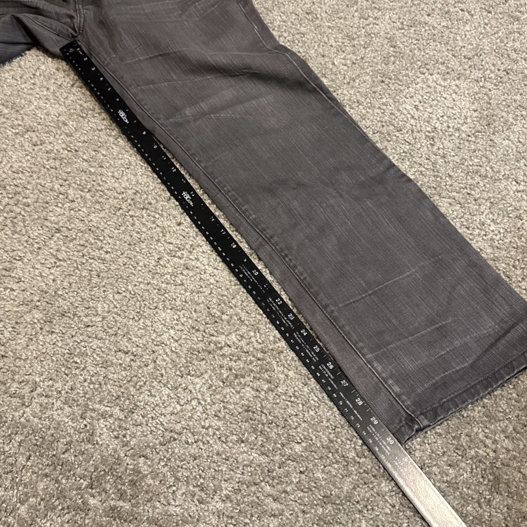 Ecko Unltd. VINTAGE Mark Ecko Cut & Sew Denims Jeans Slim Skinny 34x30 Gray Men Size US 34 / EU 50 - 8 Thumbnail