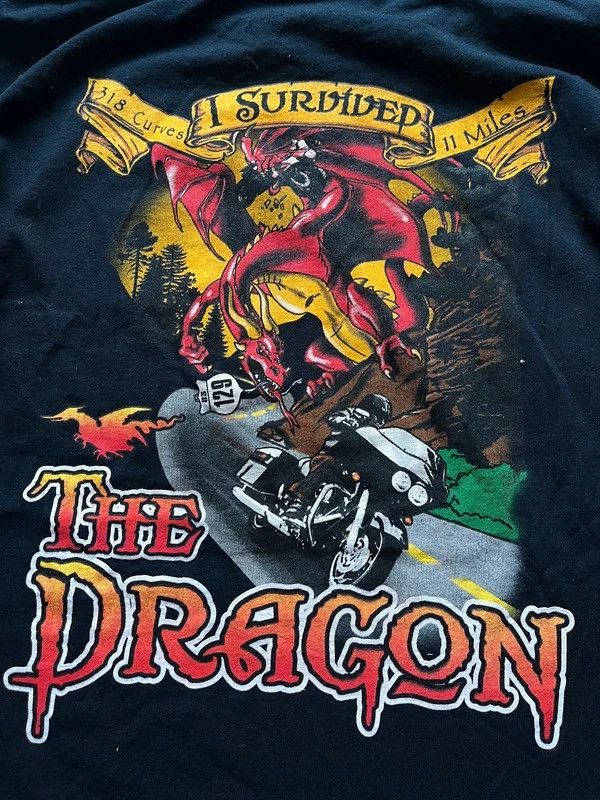 Gildan Gildan Sz M Long Sleeves The Dragon Black Bike Club Size US XL / EU 56 / 4 - 5 Thumbnail
