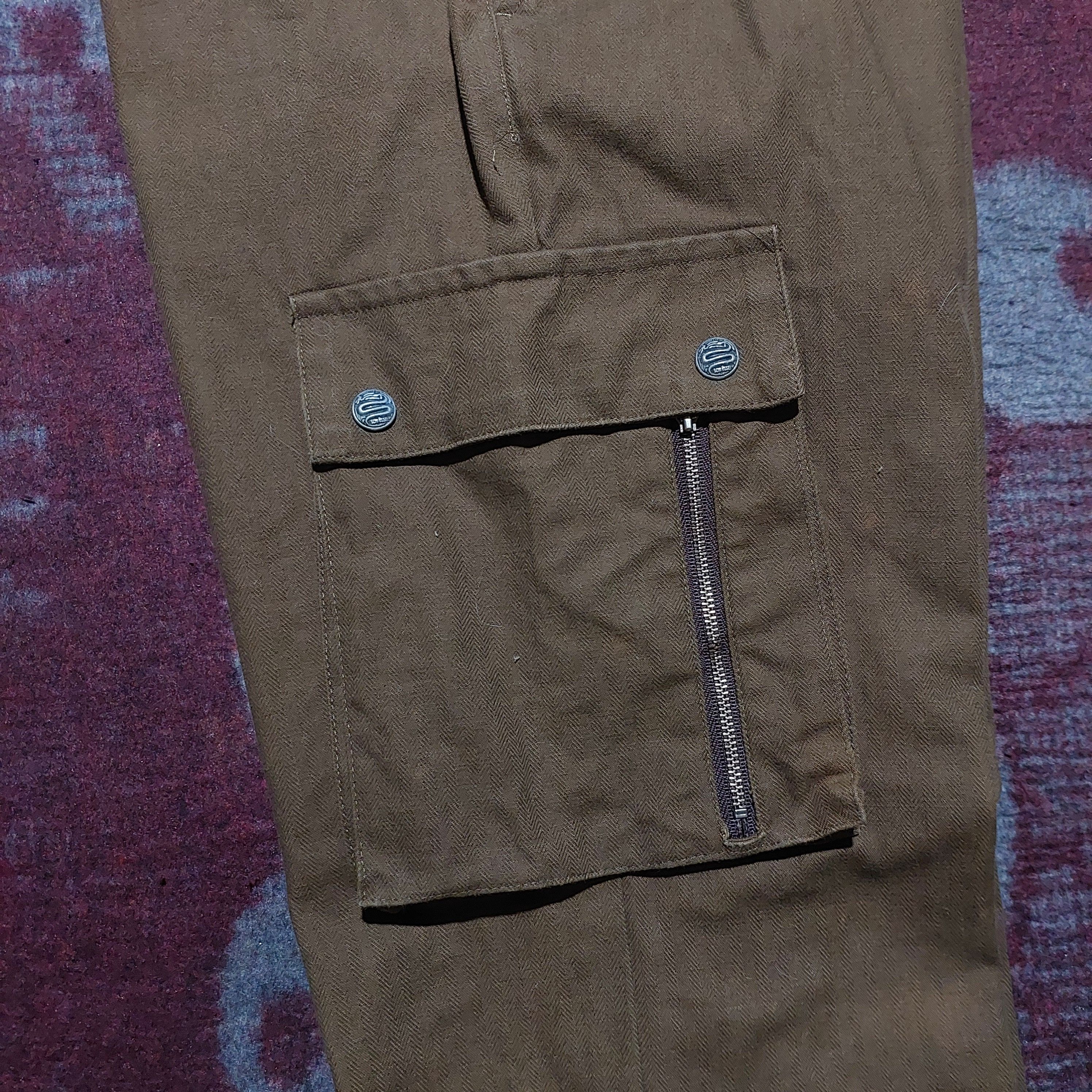 Schlussel Schlussel brown cargo flared pants Size US 30 / EU 46 - 11 Thumbnail