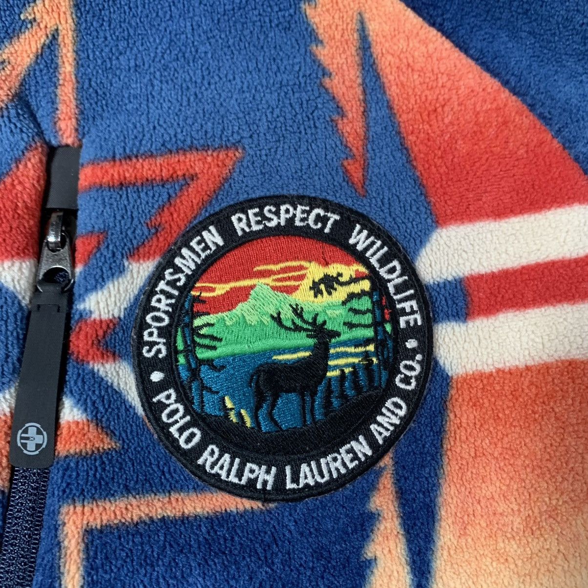 Polo Ralph Lauren Polo Ralph Lauren Sportsman Aztec Wildlife Fleece Jacket M Size US M / EU 48-50 / 2 - 2 Thumbnail