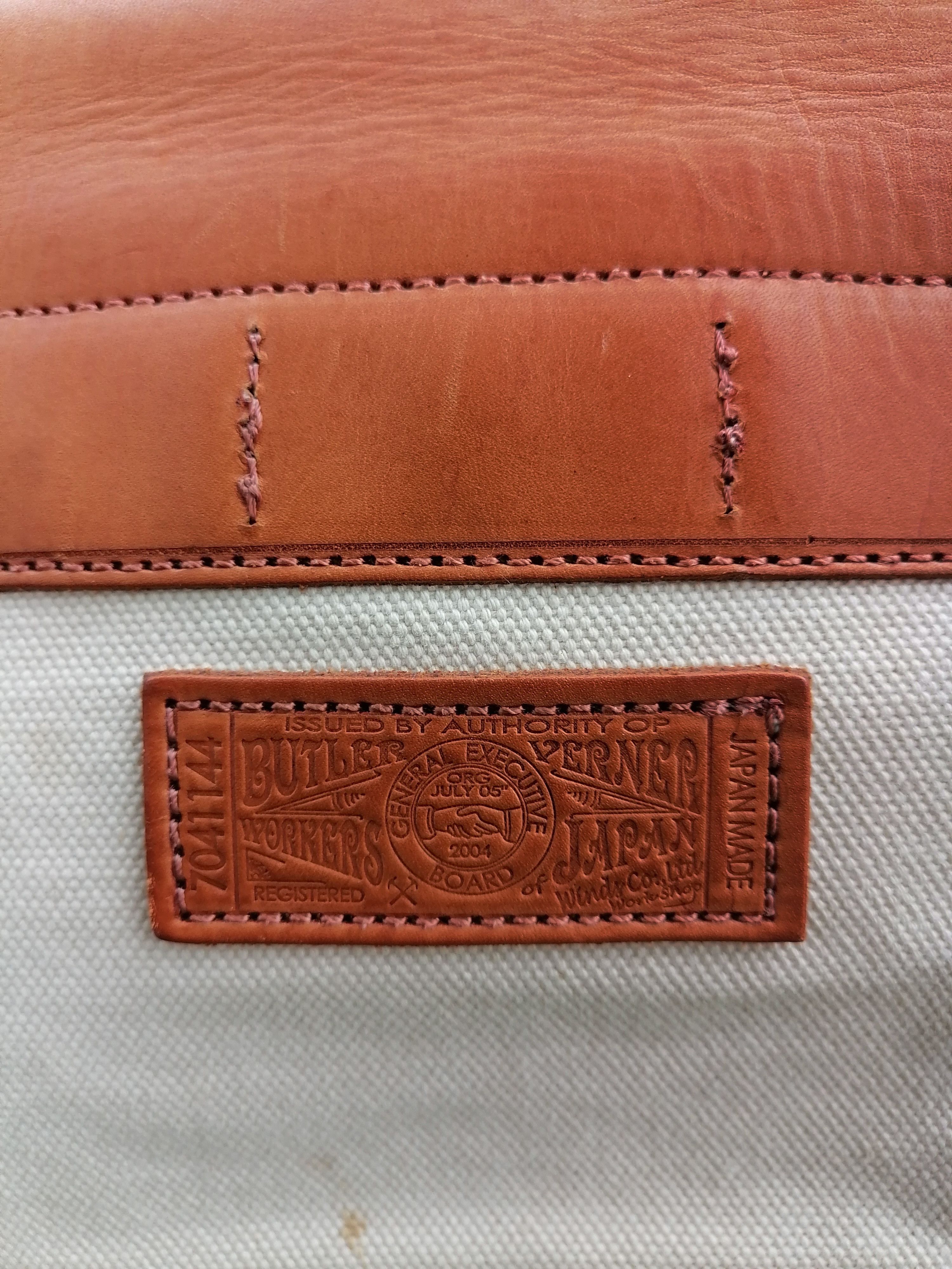 Japanese Brand Butler Verner Sails x Beams Canvas Leather Crossbody Bag Size ONE SIZE - 5 Thumbnail