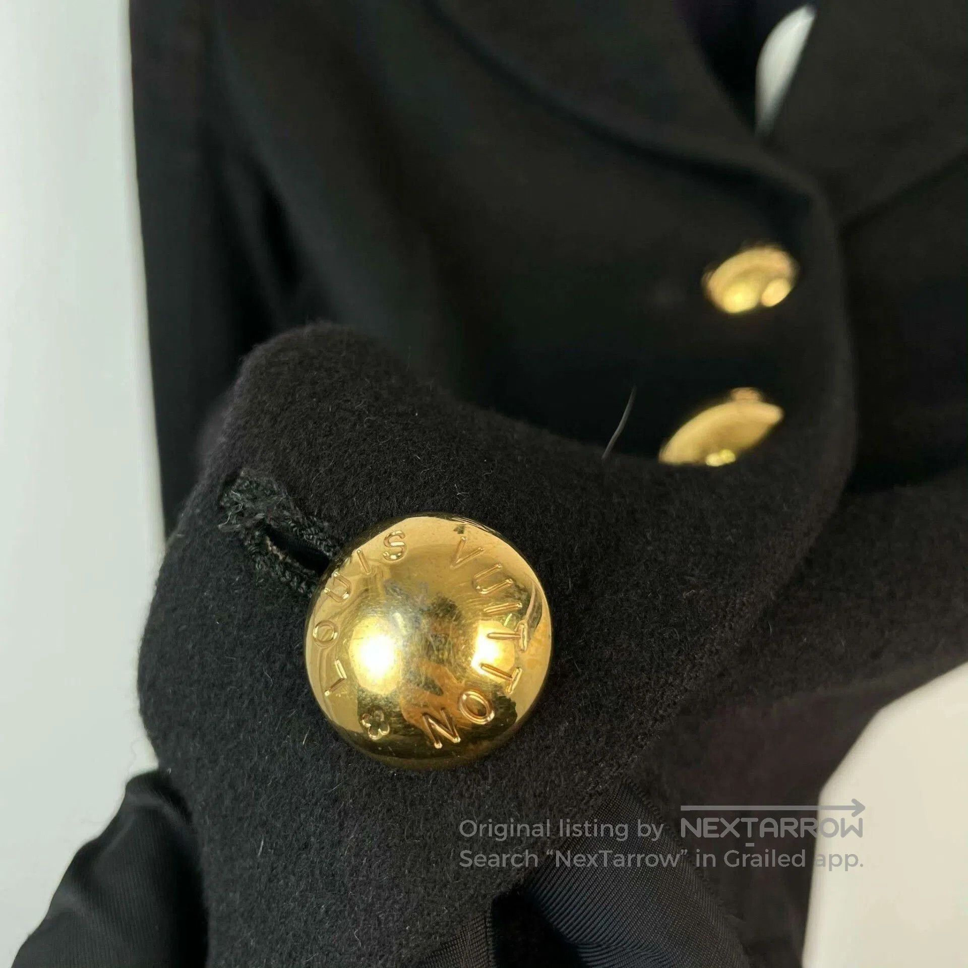Louis Vuitton LV Cashmere Women's Coat Size 36. Size XS / US 0-2 / IT 36-38 - 9 Thumbnail