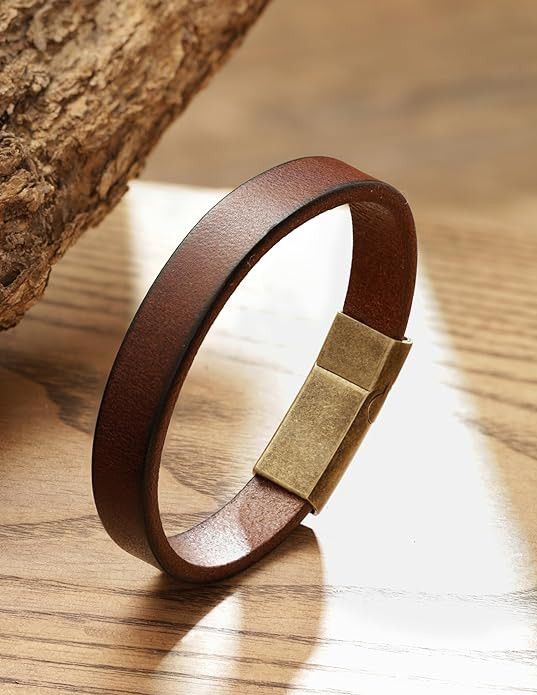Other Vintage rustic brown leather Size ONE SIZE - 2 Thumbnail