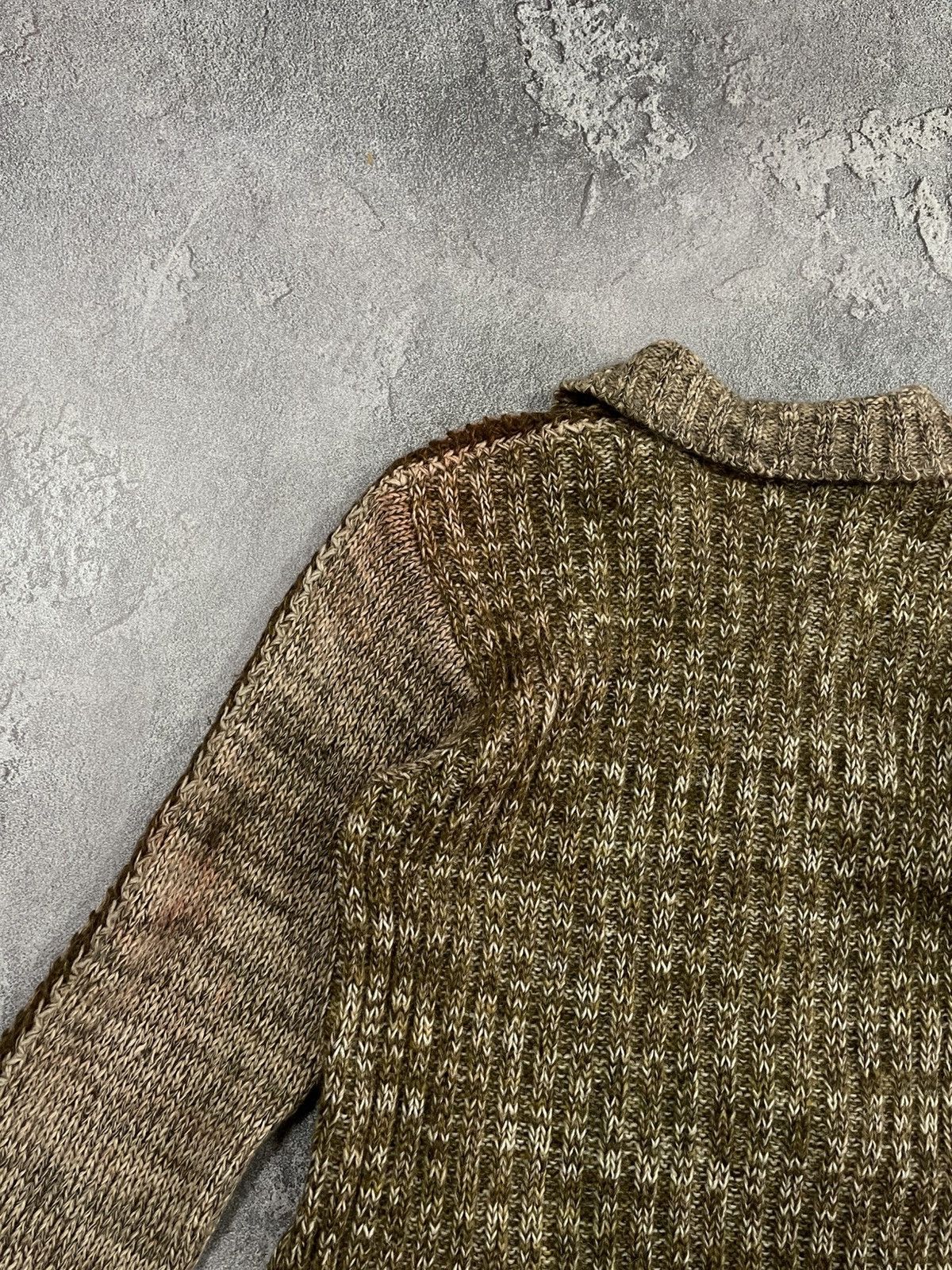 Roberto Cavalli Rare Roberto Cavalli Patchwork Leather Mohair Knit Sweater Size M / US 6-8 / IT 42-44 - 16 Thumbnail