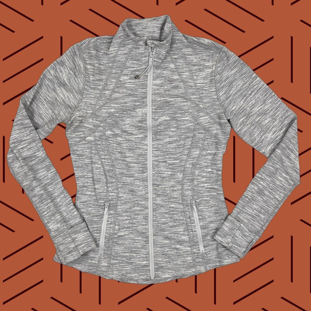 Lululemon Lululemon Define Jacket Women 10 Space Ice Gray Active Running Yoga Commute Sports Outdoor Size L / US 10 / IT 46 - 1 Thumbnail