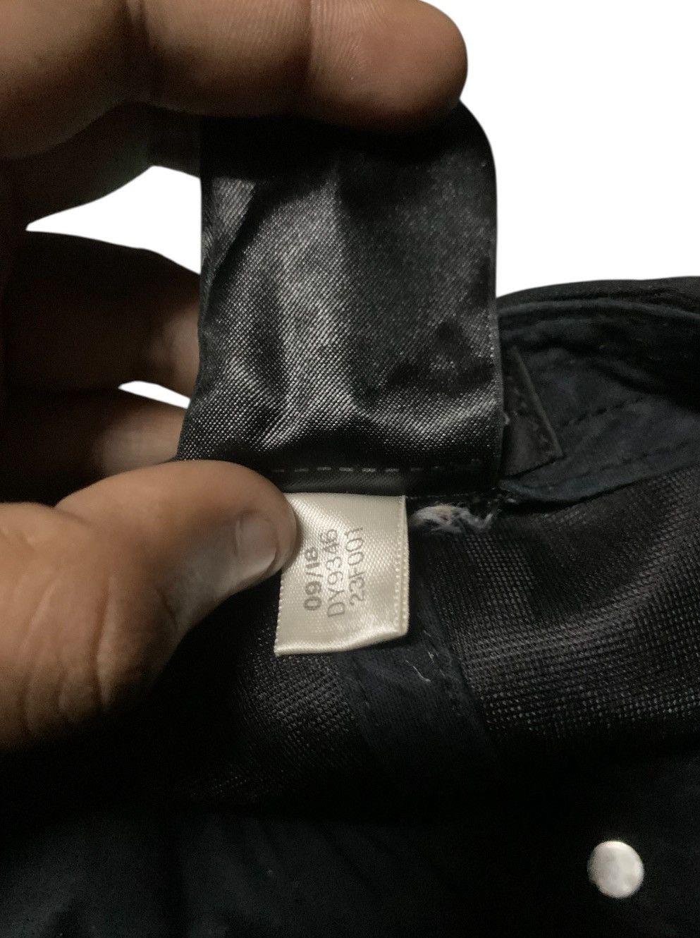 Yohji Yamamoto Y-3 x Adidas Flocking Baseball Cap Size ONE SIZE - 7 Thumbnail