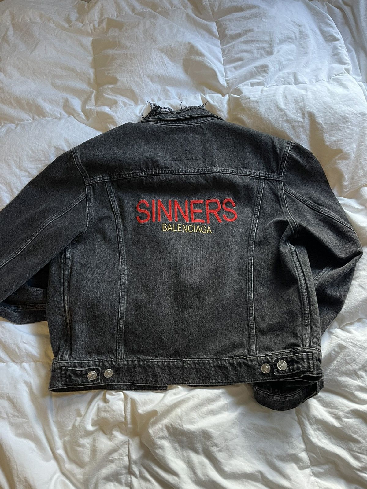 Balenciaga Balenciaga Sinners Denim Jacket Grailed