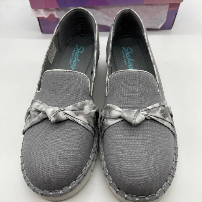 Skechers Skechers Macie Knot Loafers Womens 10 Watercolor Feels Gray ...