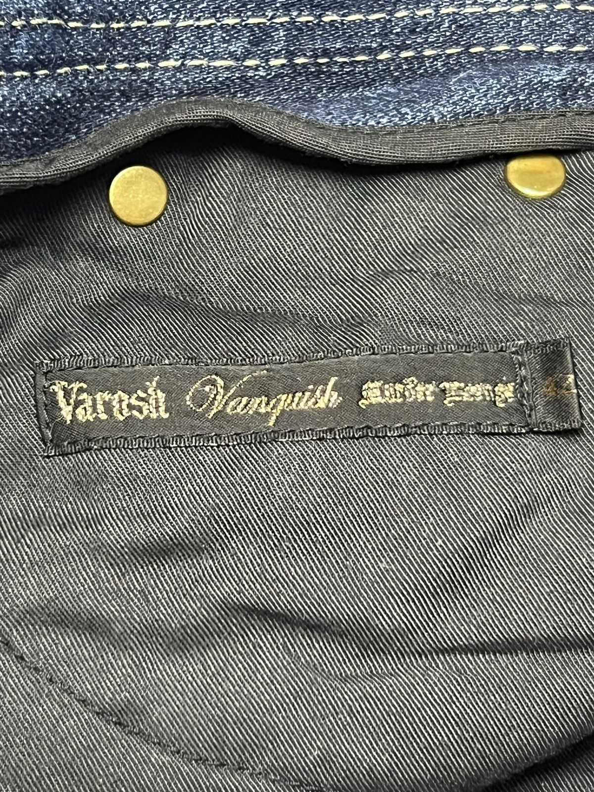 Vanquish Vanquish Studded Clawmark, Distressed Faded Acid Wash Flared Size US 29 - 12 Thumbnail