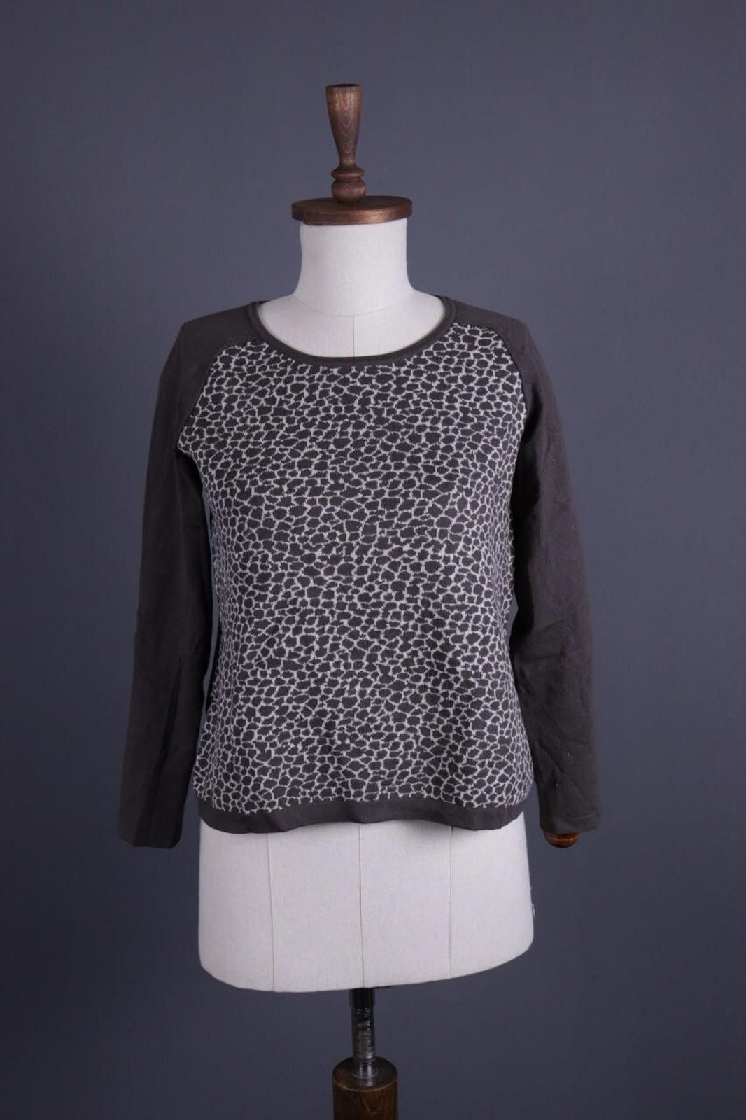 Designer Weekend Max Mara Brown Leopard Print Sweater Size M Size M / US 6-8 / IT 42-44 - 1 Thumbnail