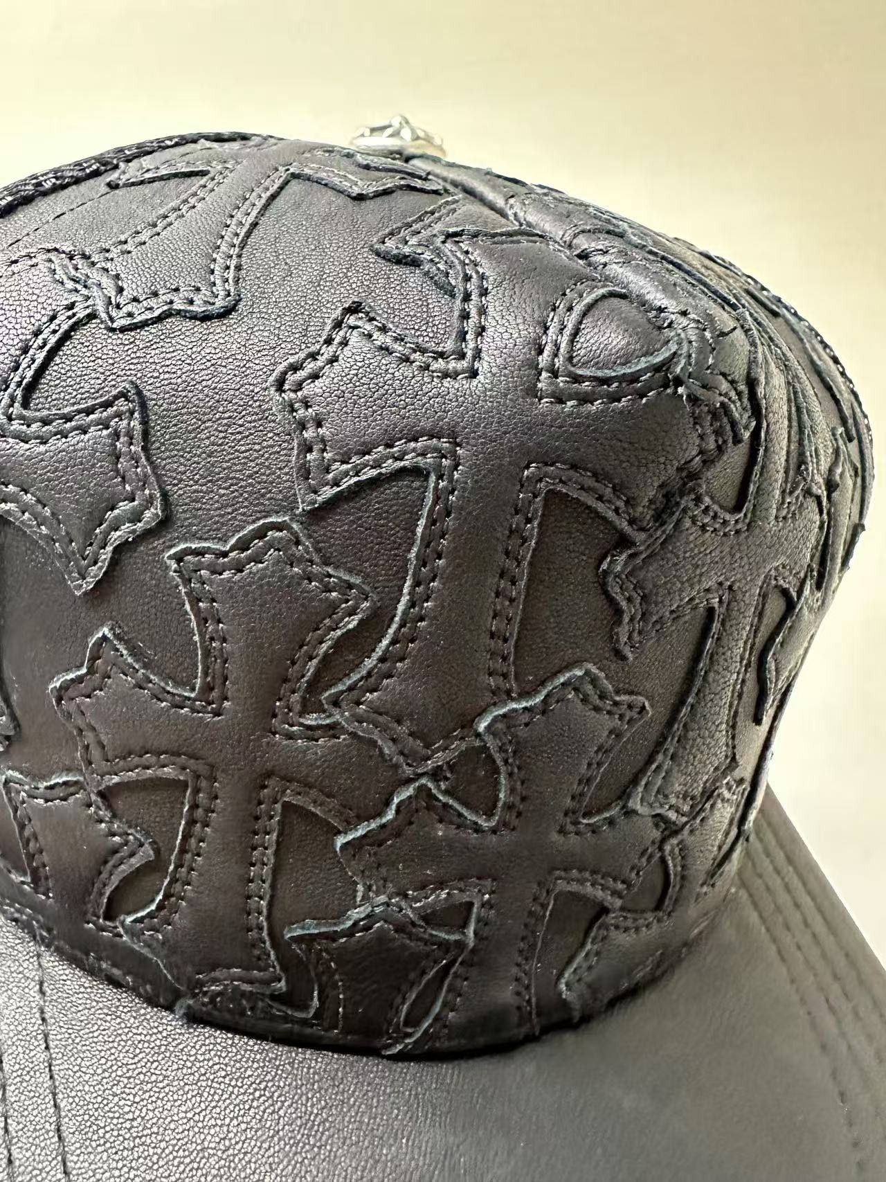 Chrome Hearts Chrome Hearts CH Black Patch Cemetery Cap Size ONE SIZE - 6 Thumbnail