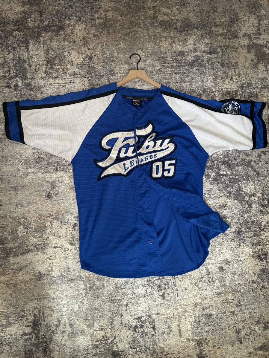 Blue Fubu League Jersey