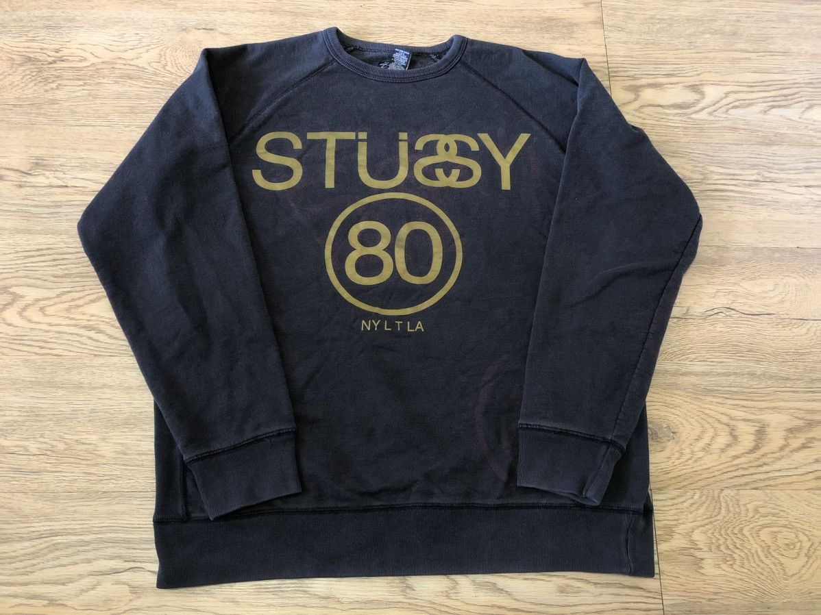 Stussy Stussy 80 faded sweatshirt Size US M / EU 48-50 / 2 - 1 Thumbnail