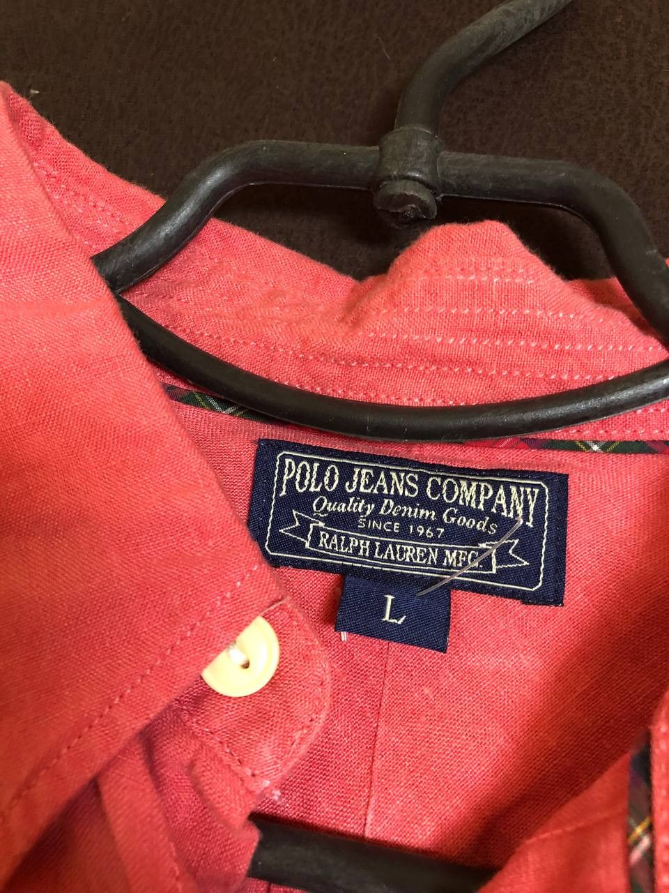 Polo Ralph Lauren Polo Ralph Lauren Shirt Button Up Short Sleeve Vintage Size US L / EU 52-54 / 3 - 2 Thumbnail