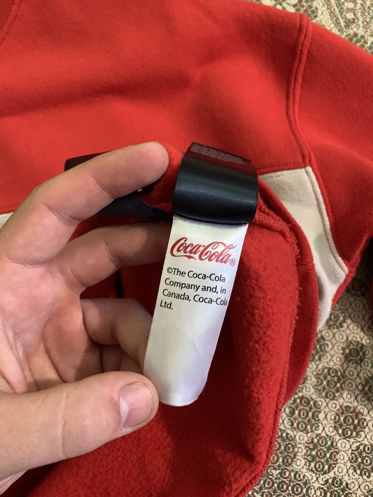 Coca Cola × Tommy Jeans × Vintage Tommy Jeans Coca Cola sweatshirt vintage Size US S / EU 44-46 / 1 - 11 Thumbnail